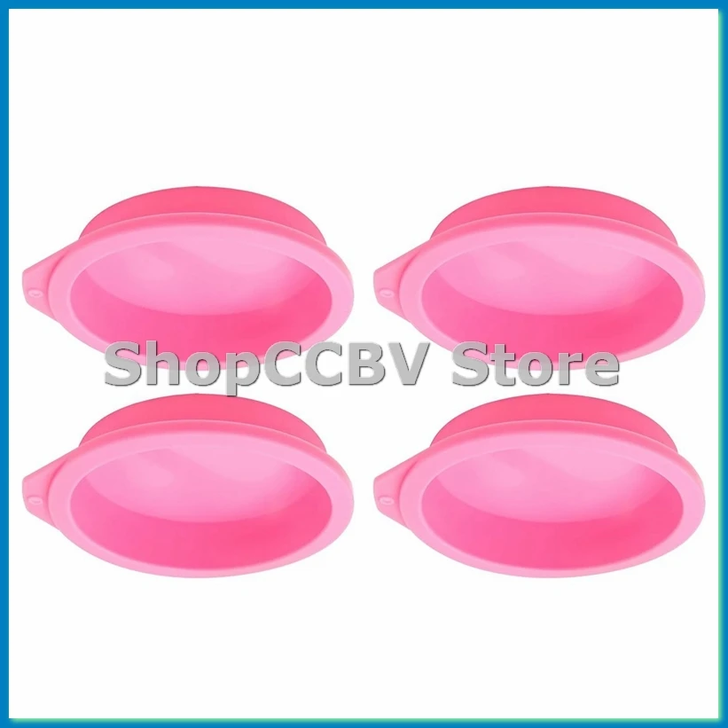 

4 шт. формы для яиц в аэрофритюрнице, силиконовые формы для яиц в аэрофритюрнице, для крышек для маффинов, тостов, аксессуары для фритюрниц с антипригарным покрытием-A50M