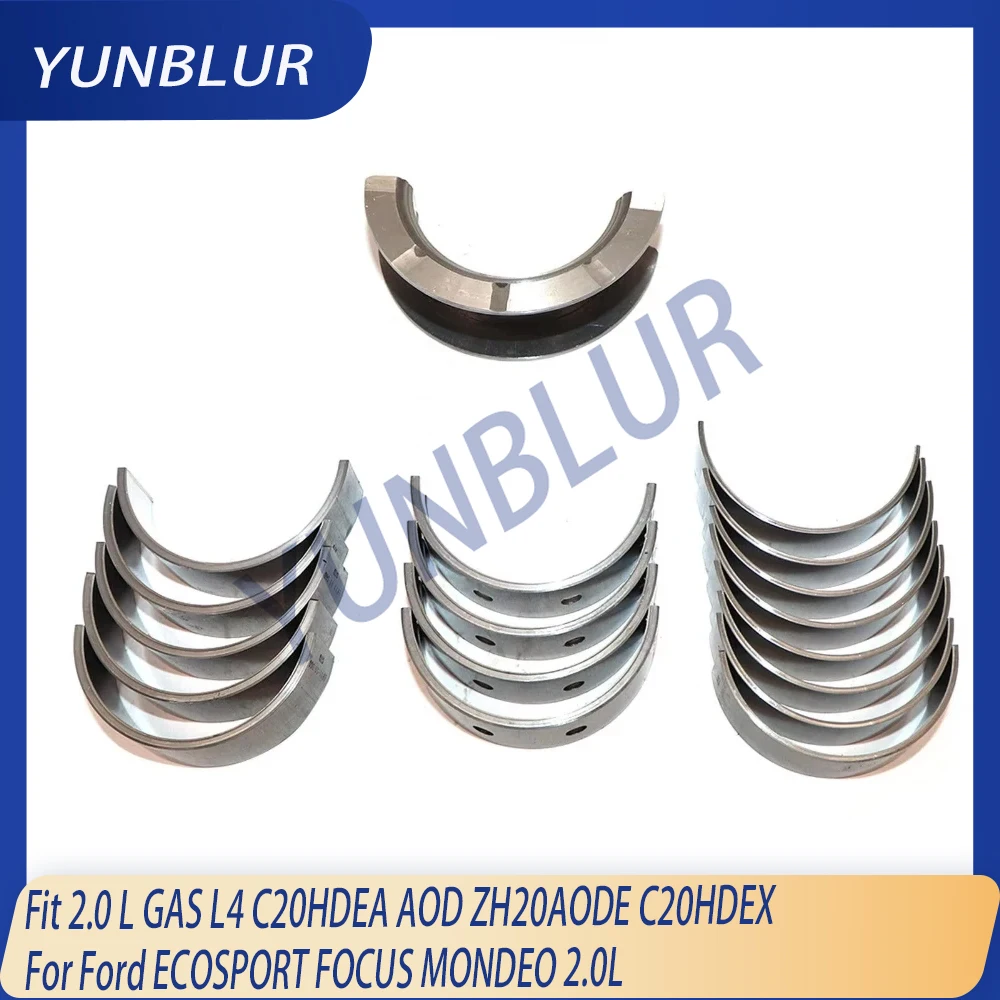 

STD Main & Connecting Bearing Set Fit 2.0 L GAS L4 C20HDEA AOD ZH20AODE C20HDEX For Ford ECOSPORT FOCUS MONDEO 2.0L