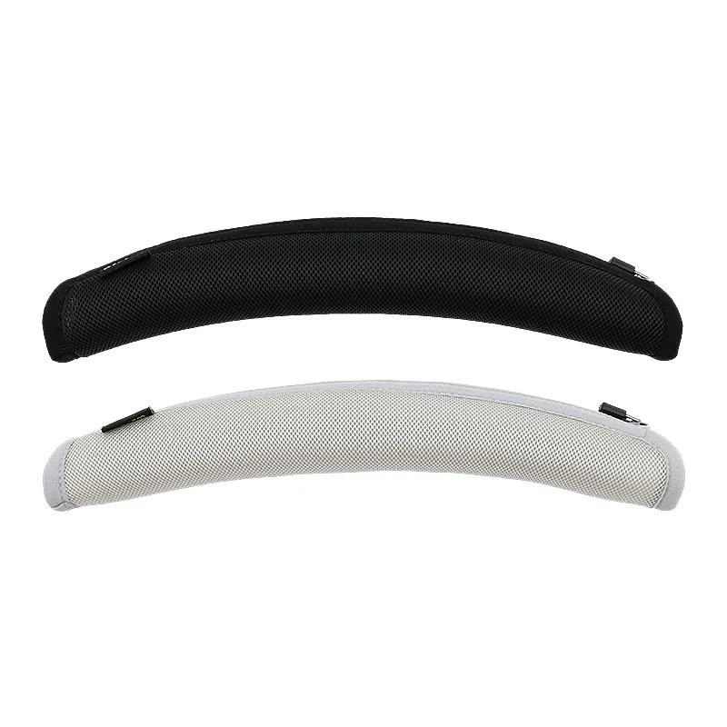 Copertura del fascio della testa dell'auricolare per Beyerdynamic DT900 Pro X DT700 ProX Custodia protettiva per cuffie Fascia per capelli in tessuto a rete traspirante con cerniera