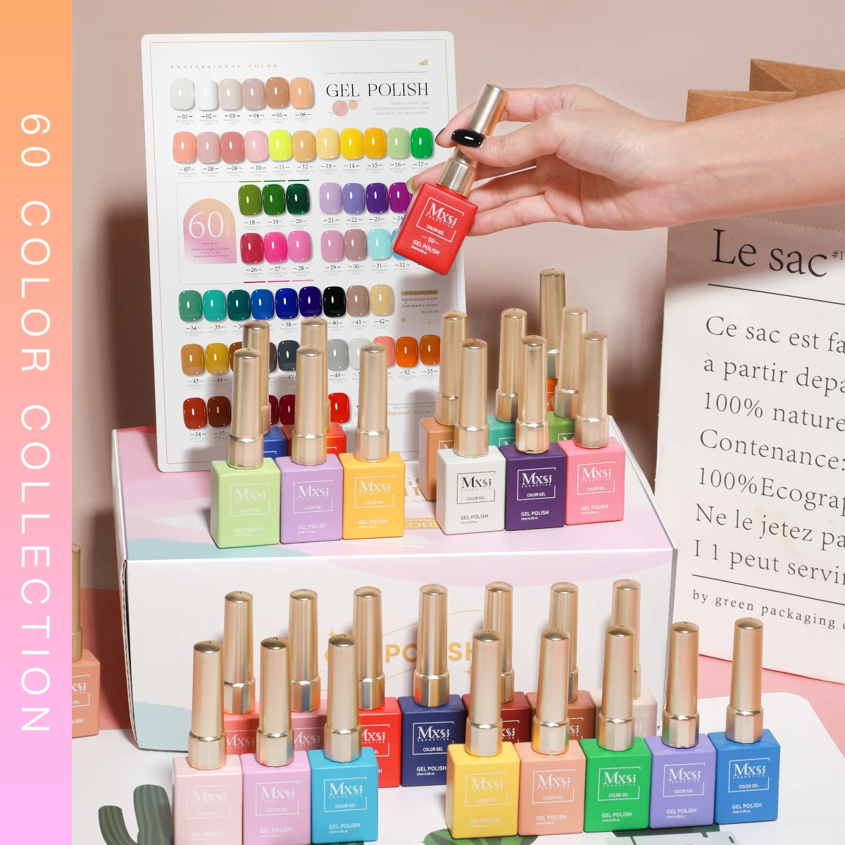 MOSI NAIL 60色 ネイルカラー Sa252069295304dc58f27fe5a34127