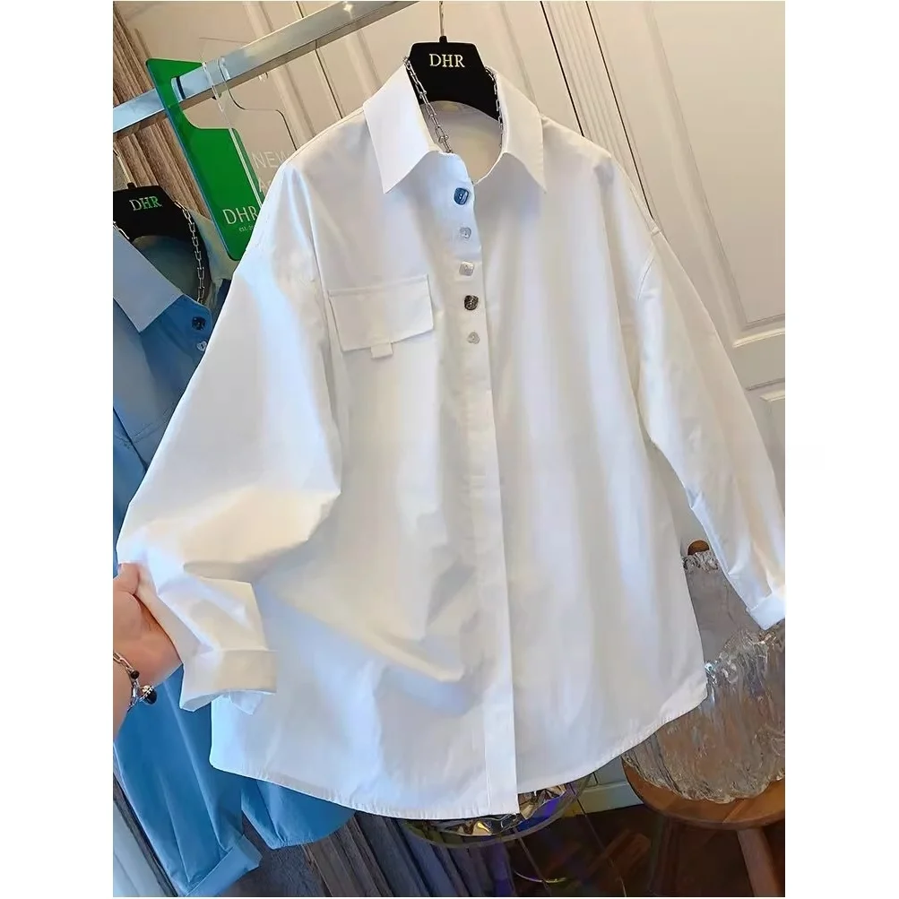 Extra grande 300 Pou azul Casual largo Sve hombres irt otoño cubierta diseño antiguo moda poliéster suelta ajuste Faionable