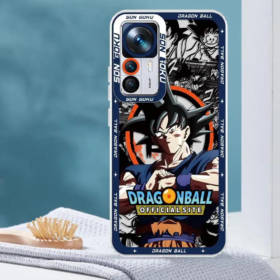 حافظة لهاتف شاومي ريدمي نوت A4 12S 9S 10S 10Lite 11S 9 10 11 Pro 13C 14C 12 13 14 Pro Plus غطاء هاتف ناعم لعبة دراغون بول أنيمي سون