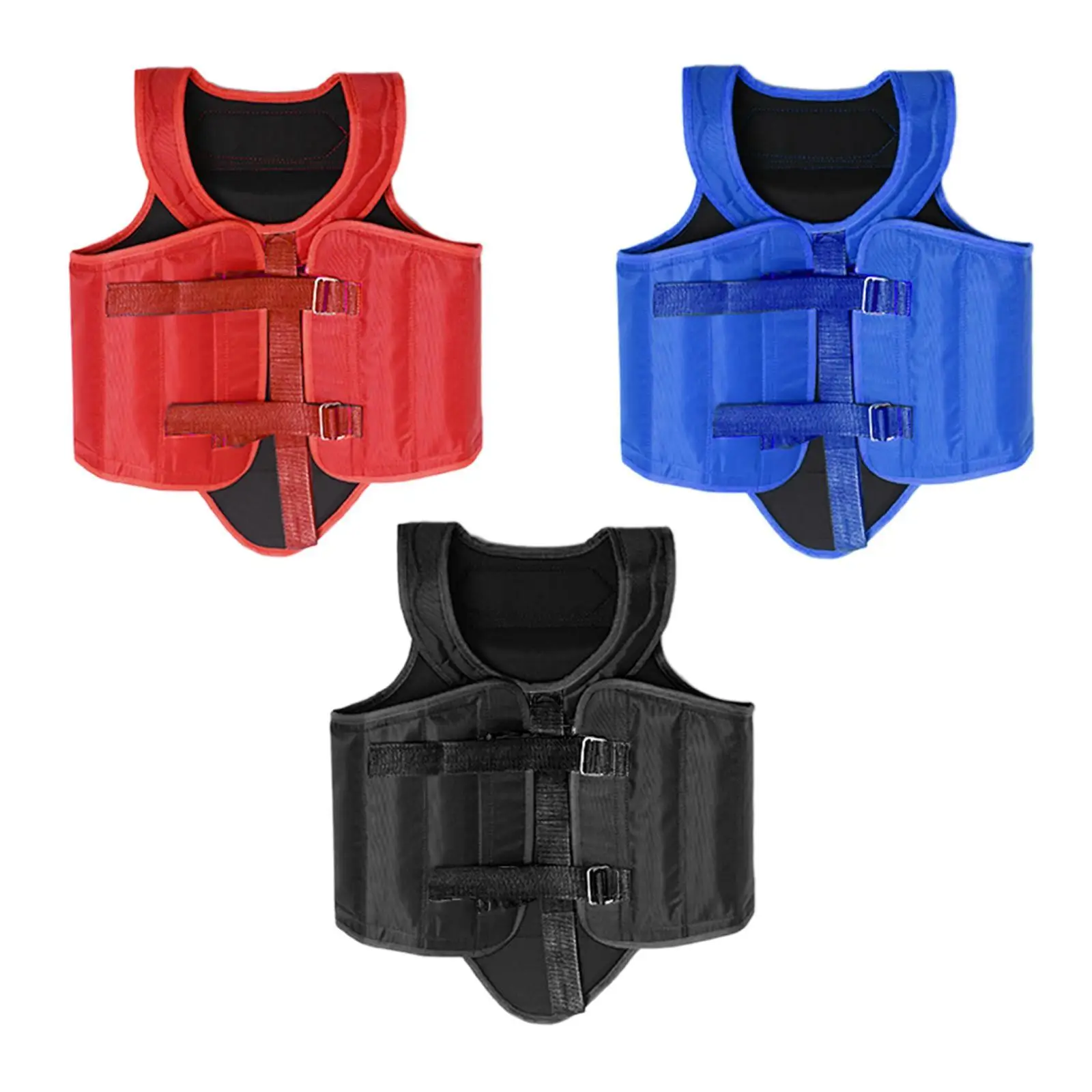 

Karate Chest Protector Taekwondo Protector Lightweight Soft Belly Protection Pad