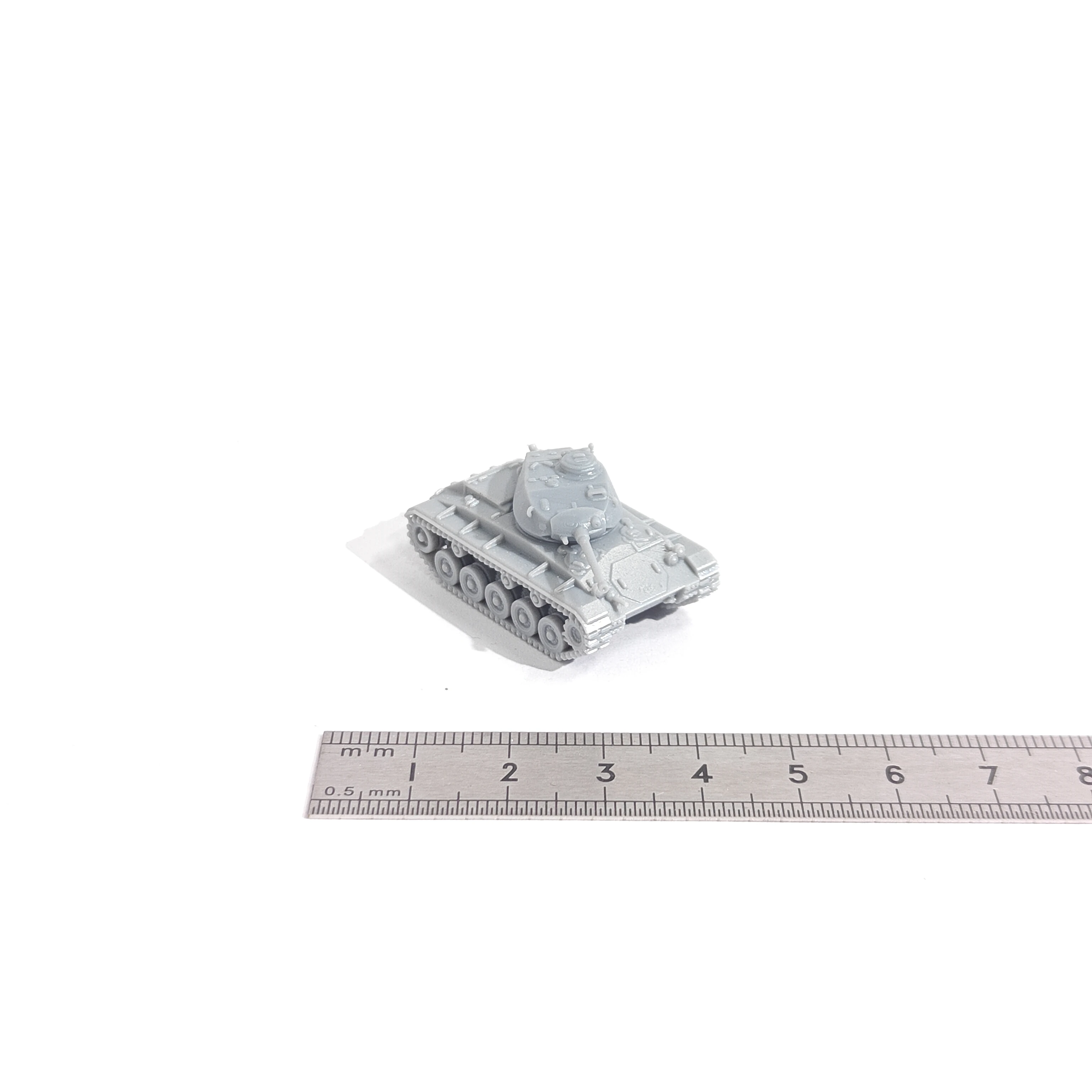 1/144 Scale M24 Chaffee Light Tank Unpainted Miniatures Reisn Model Kits