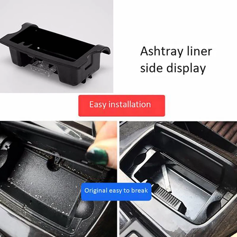 Center Console Ashtray Insert Replacement For 5 Series F10 F11 520I 523I 525I 528I 530D 535I --Replace For 51169206347