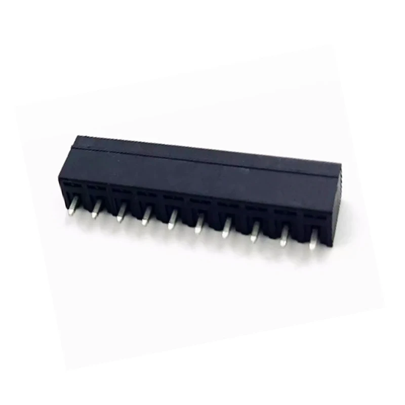 (10 Pcs) Plug-in PCB terminal block 15EDG-3.5/3.81mm Black 2EDGV-3.5/3.81mm Pointer Wiring Terminal Block 2P 3P 4P 5P 5P 6P~16P