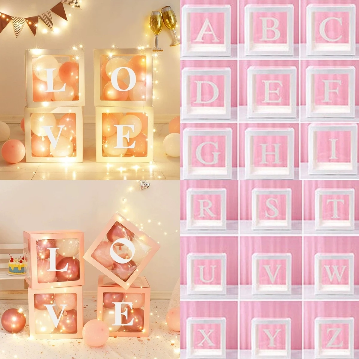 Clear Balloon Box 1