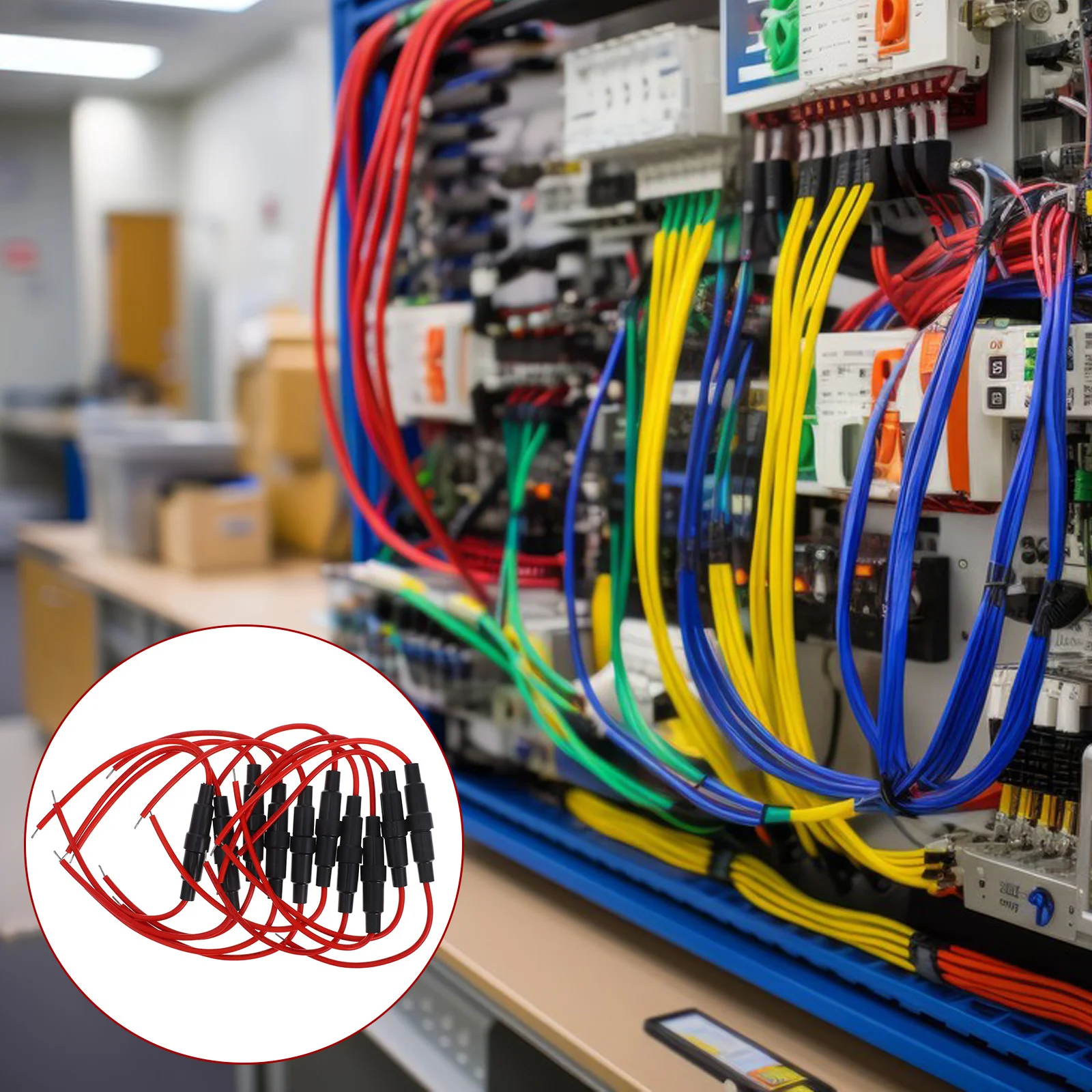 

10Pcs Inline Fuse Holder Screw Type Reliable Replacement Automotive Marine Motorcycle Truck Car Boat Hardware Inline Fuse Holder