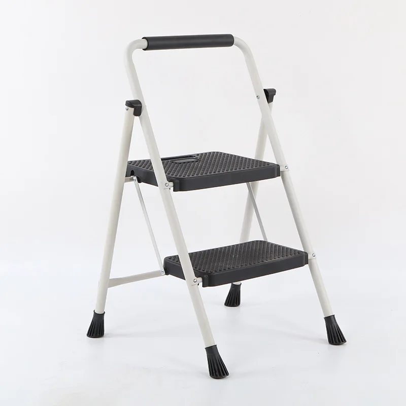 Folding iron ladder, household herringbone , handrail ladder, multifunctional