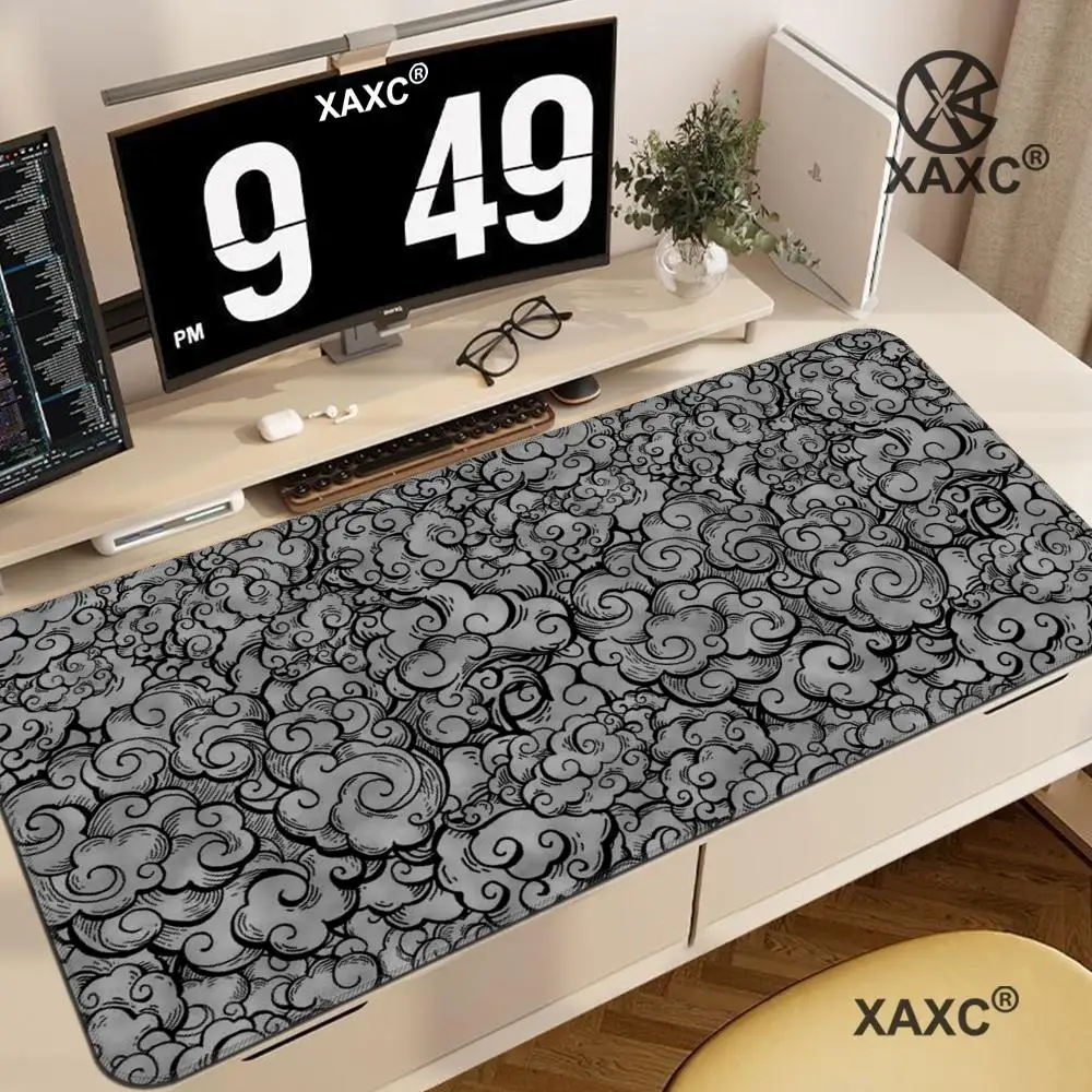 Japan Clouds XAXC Mouse Pad large keyboard mouse desk pad non-slip rubber gaming mouse pad laptop mouse carpet