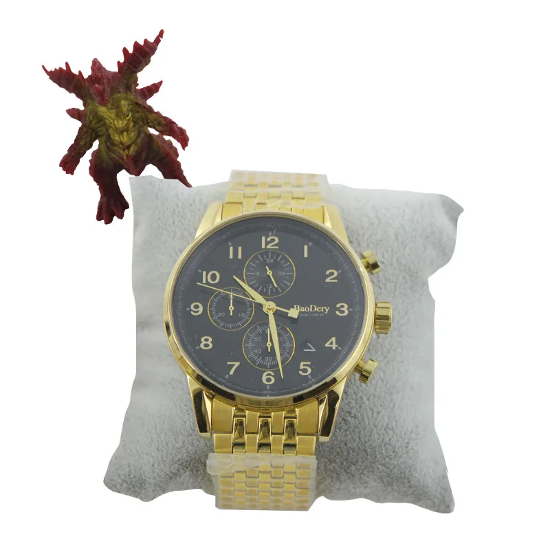 

High-End 41mm Men's Mechanical Watch with Colored Diamond Bezel, Dual Calendar, and Pitted Dial - Luxury Gift Set with Free Ship