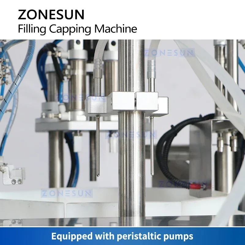 ZONESUN ZS-AFC6P Confezionatrice automatica per bottiglie di profumo tascabile con pompa peristaltica