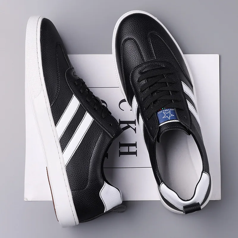 أحذية كاجوال كلاسيكية للرجال، أحذية رياضية للجري متعددة الاستخدامات، أحذية رياضية خفيفة الوزن قابلة للتنفس، أحذية مشي مريحة #4