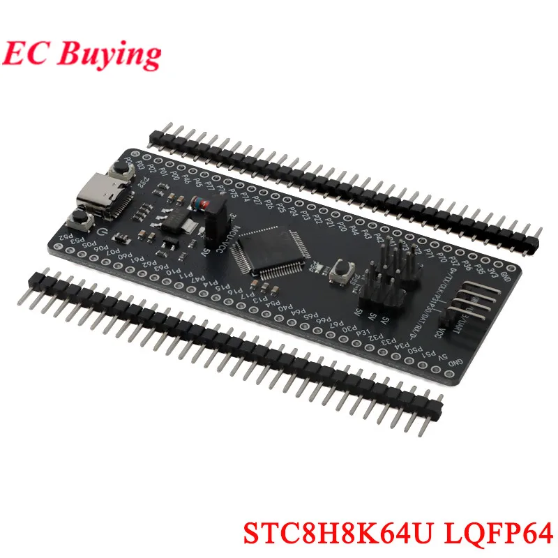 Płytka rozwojowa STC8H8K64U STC32G12K128 LQFP64 DIP40 8051 Mikrokontroler Rdzeń Nauka Programowanie Moduł USB Download Burning Simulation — zdjęcie produktu 5