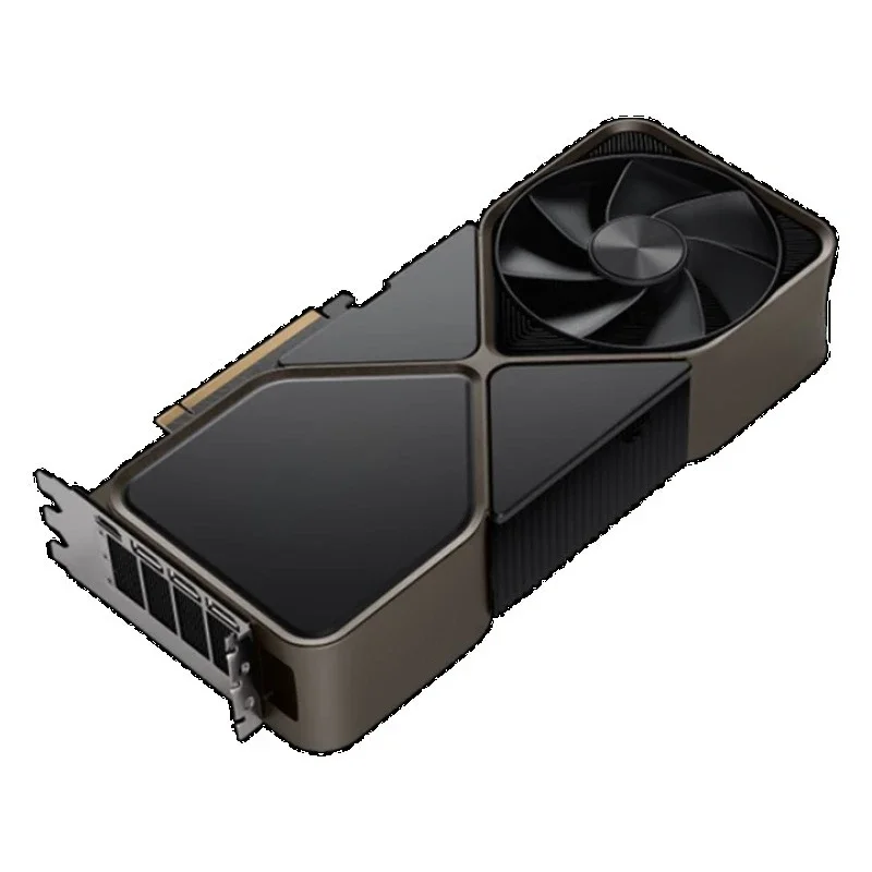 Water-cooled custom turbine 4090D 24G AI deep learning training inference graphics card liquid-cooled GPU workstation 4090