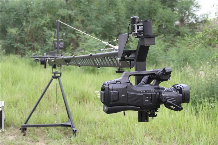 Photography Accessories Filming Video Shooting Professional Triangle 6 Meter Camera Jimmy Jib Crane With Motorized Head