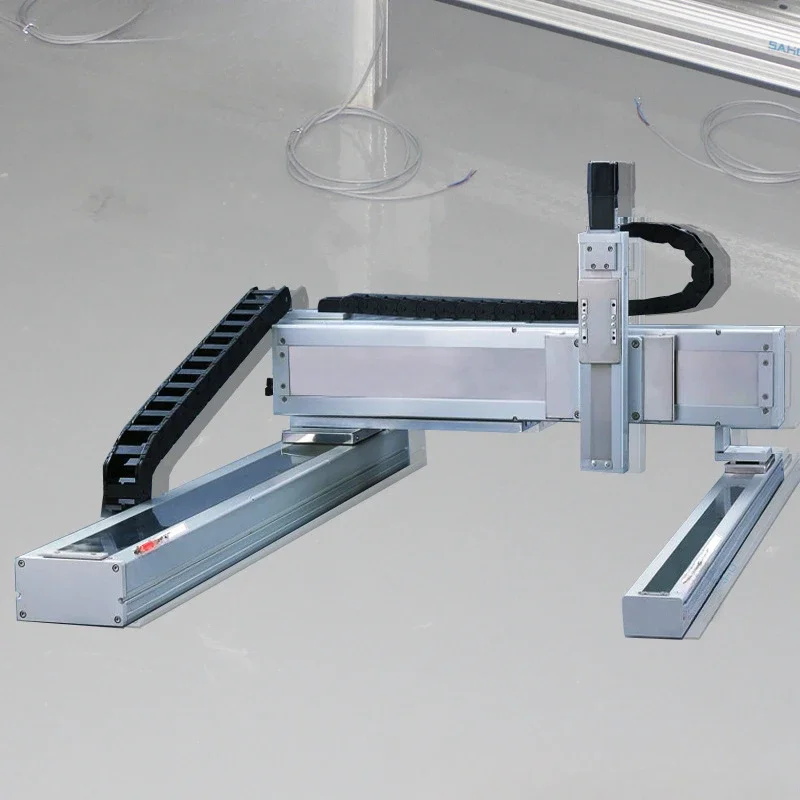 Three-axis motion slide table, high-speed visual inspection mechanical body straight line