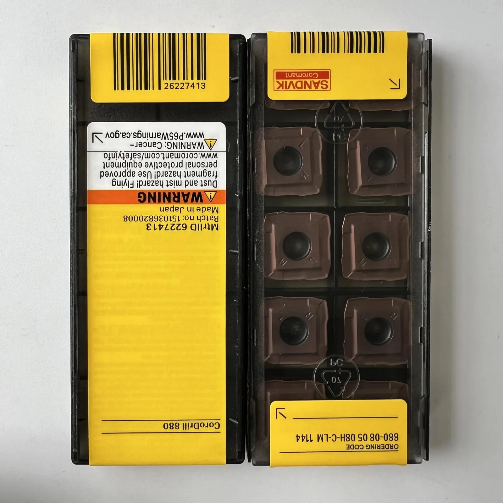 

Оригинальный SANDVIK/880-080508H-C-LM 1144/лезвие с ЧПУ из твердого сплава, 10 шт.