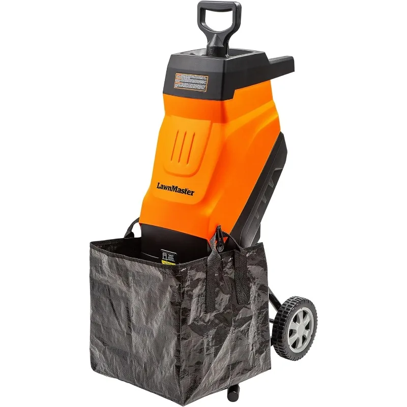 

LawnMaster FD1503 Электрический измельчитель древесины, 15 А, диаметр резки 1,8 дюйма, макс. уменьшение 14:1