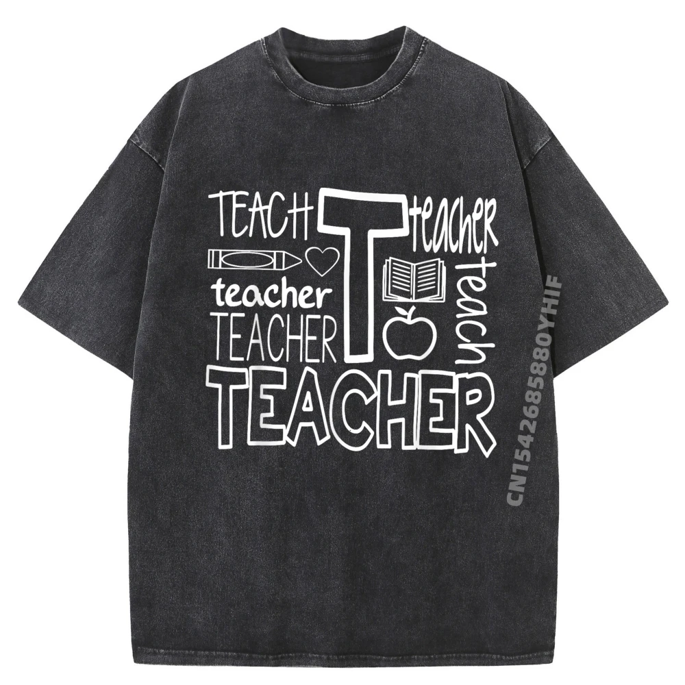 

Мужские топы, футболки с графическим рисунком, мужские вдохновляющие футболки для учителей на первый день, забавная футболка, мужская модная стираная одежда