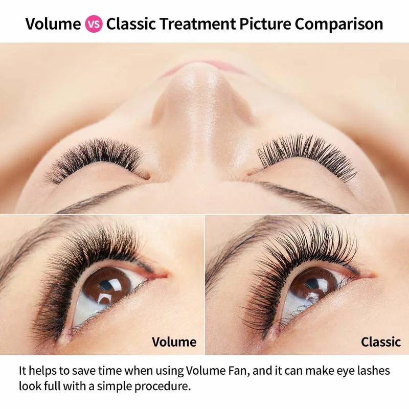 3D/5D/6D/7D/9D/10D Vorgefertigte Volumen-Wimpernfächer Professionelle Einzelwimpernverlängerungen C&D-Curl Wimpernverlängerungen – Detail 6