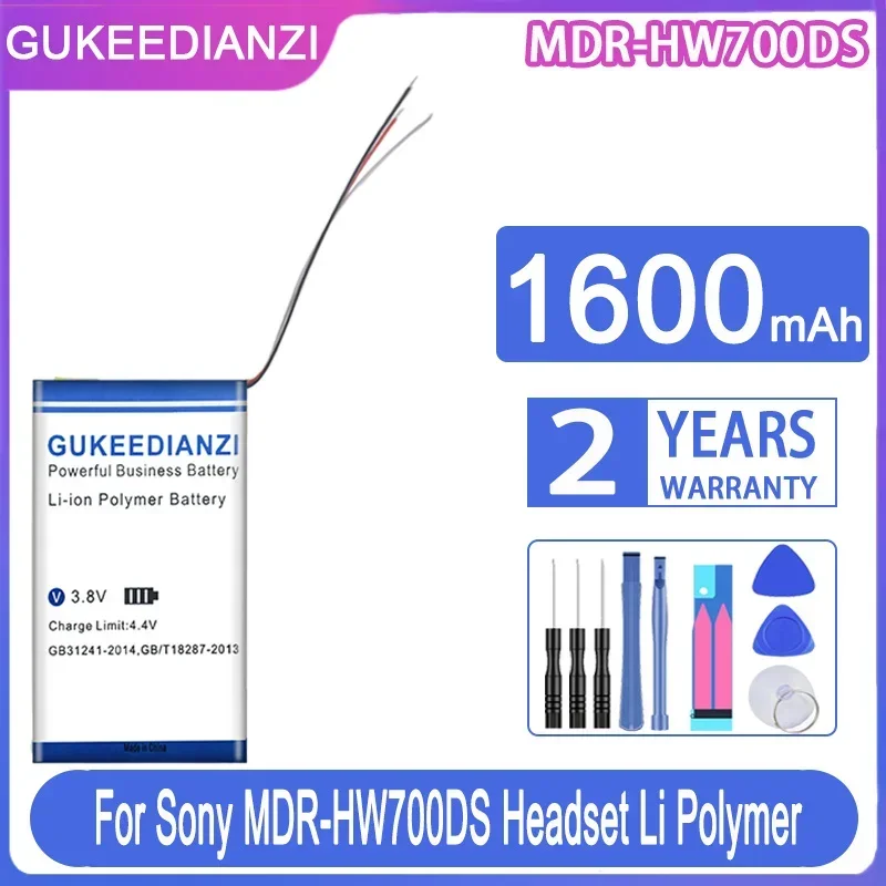 

Сменный аккумулятор GUKEEDIANZI 1600 мАч для литий-полимерной гарнитуры Sony MDR-HW700DS