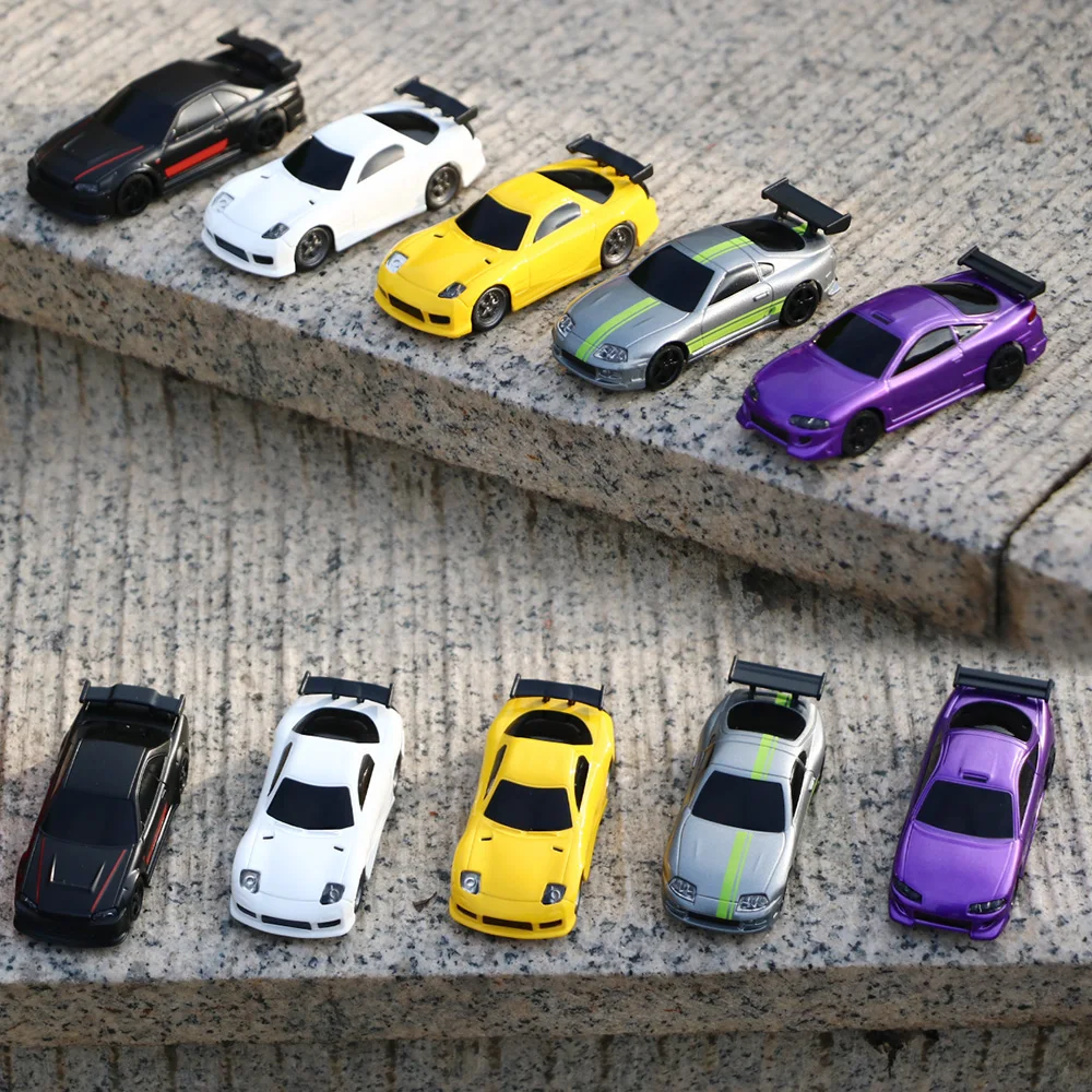 터보 레이싱 1:76 C71 C72 C73 C74 C75 C76 RTR 플랫 러닝 장난감 도로 주행 RC카 비율 조정 원격 제어 장난감 성인용