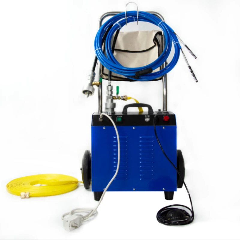 

550W KT-202 Chiller Tube Cleaning Machine And Heat Exchange pipe Cleaner sell by julia