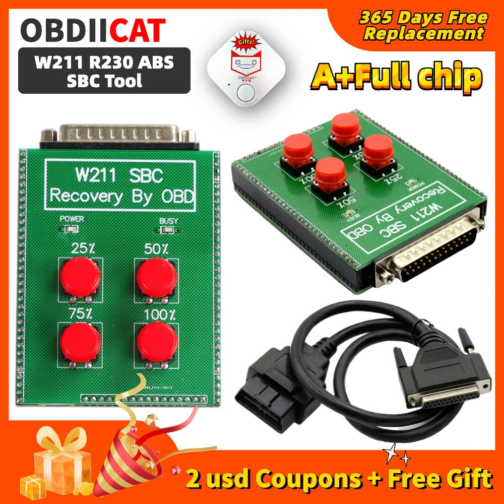 

W211 R230 ABS/SBC Repair Tool Code C249F For Mer--ced--es For Be--nz Obd SBC Reset Tool For B-e--nz SBC Repair Tool