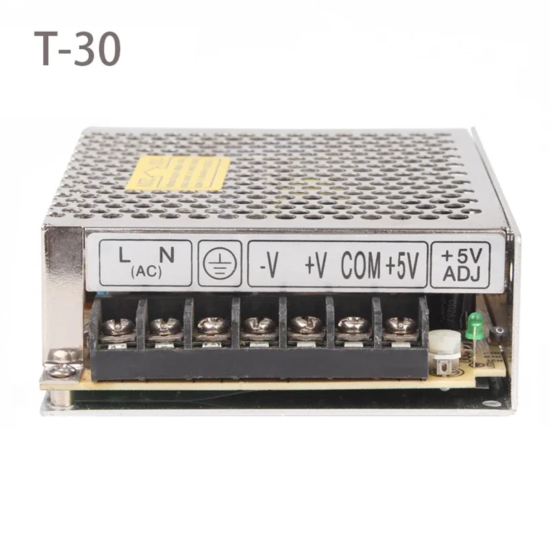 triple output 30w switching power supply dc 5v 12v -5v or dc 5v 12v -12v T-30A T-30B