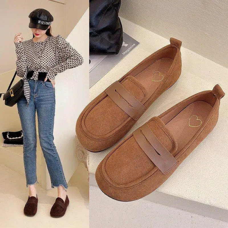 Beijing Ladies Flat Bottom Cloth Shoes Work Ready Black Slip-On Spring Summer Traditional Chinese Style Footwear Casual round...
