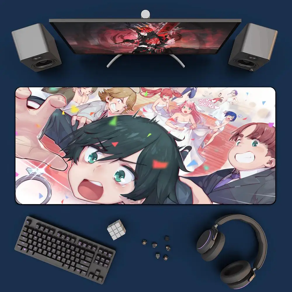 Tappetino per mouse personalizzato Popolare Zero Twos DARLINGses in the FRANXX Tappetino per mouse da gioco per computer portatile domestico per tappeto da ufficio 900x40