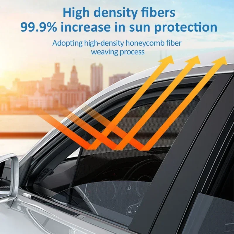 

For Lynk & Co 01 CX11 2018-2024 2021 2022 Car Sun Curtain Shades Windshield Magnetic Sunshade Window Visor Cover Mesh Protection