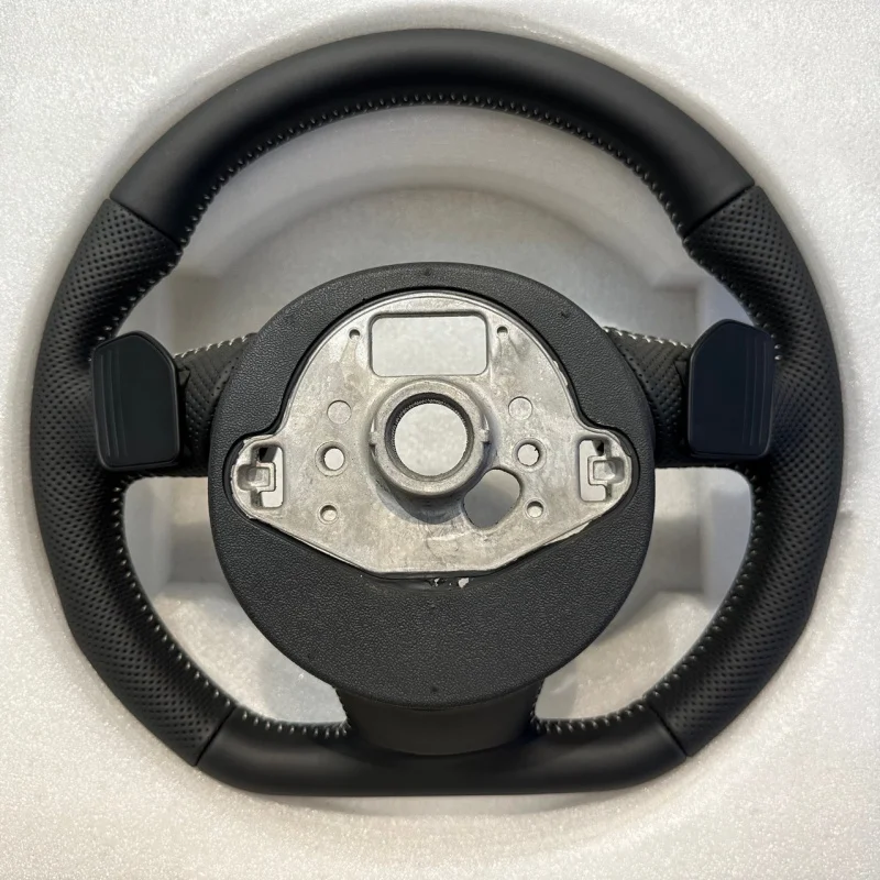 For Audi A6L/A4L/Q5/A5/A7/Q7/A8 Old-to-New Flat-Bottom Multifunction Steering Wheel Assembly