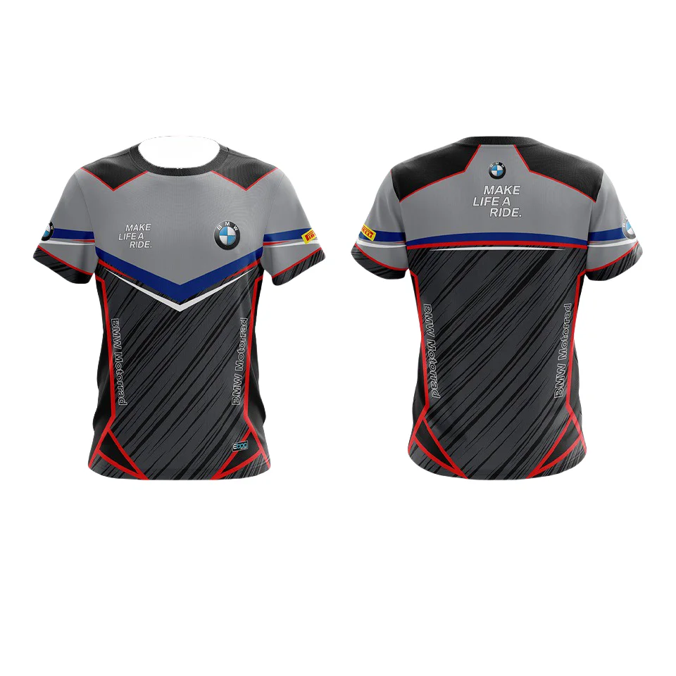 

BMW Motorcycle T-shirt Men's T-shirt Off-road BMW Fashion Printed T-shirt Summer Sweat-absorbing Breathable Quick-drying 2025