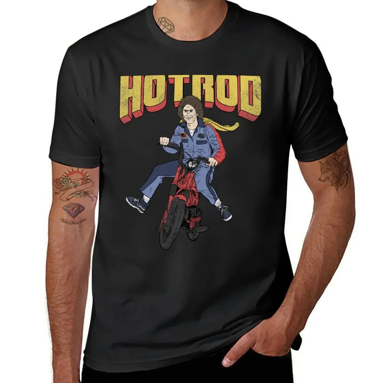 Hot Rod T-Shirt quick drying plain kawaii clothes plus size men clothing