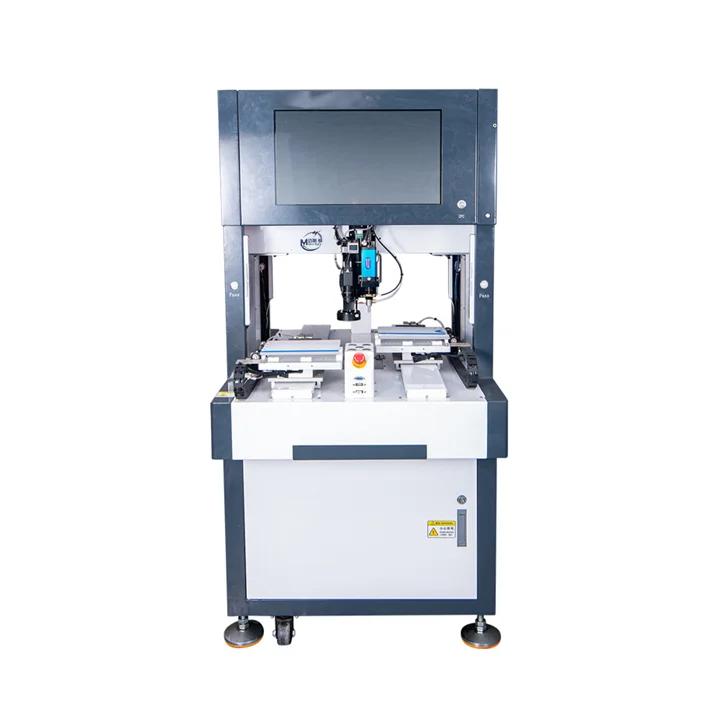 Industrial Back-to-Back 6-Axis Screw Fastening Machine Stepping Motor System | CCD Vision Positioning Full-Auto 0.02mm