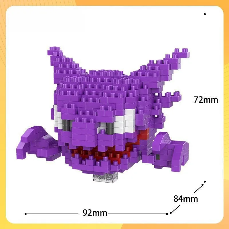 DIY Pokemon Blöcke kleine Cartoon Mini Baustein Pikachu Charizard Eevee Mewtwo Anime montieren Action-Modell Puppen Spielzeug
