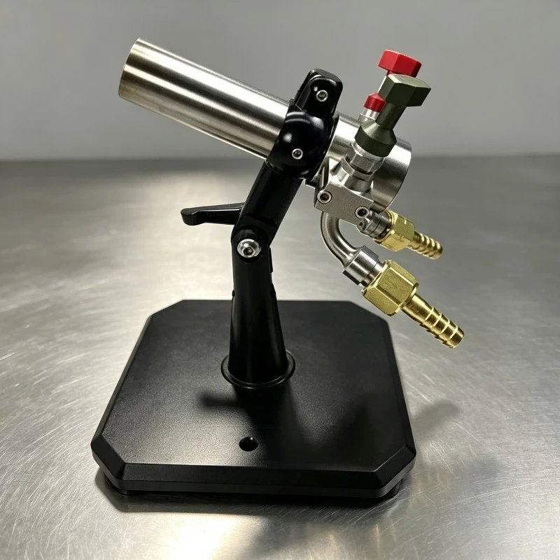 Dual Flame Gas Burner with Backup Function Portable Outdoor Camping Cooking Tool