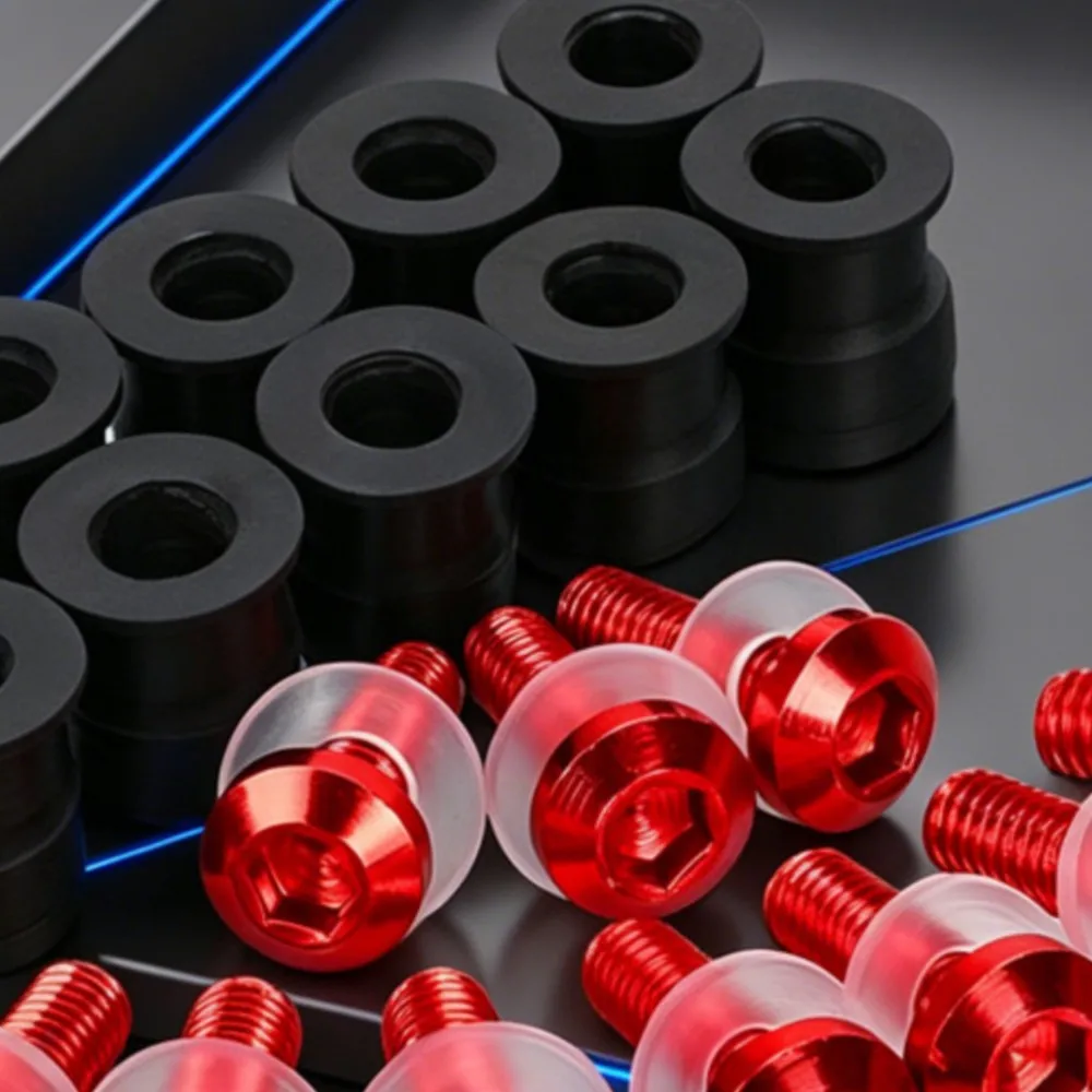 M5 10PCS Para Bajaj Pulsar 150 Classic 150 DTS-i NS160 NS200 RS200 CT100 150 NS Kits de tornillos de carenado y fijación de parabrisas 2024