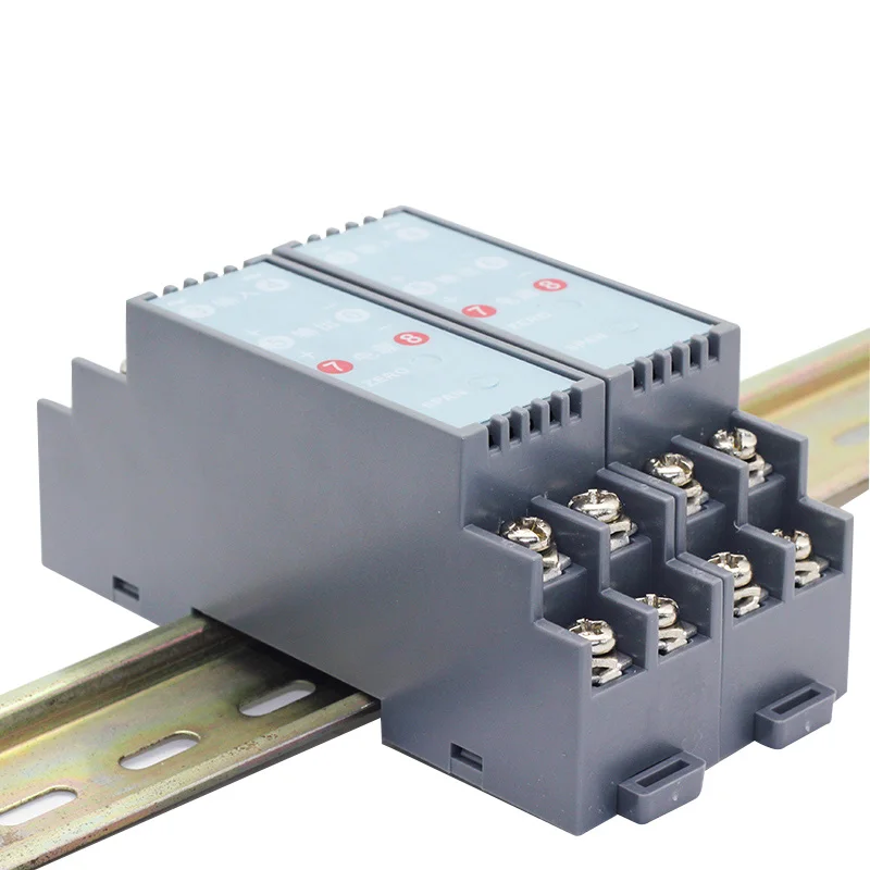 DC Sinal Isolamento Transmissor Entrada 4 ~ 20mA 0 ~ 10V 0 ~ 5V Multi entrada saída Conversor do sinal