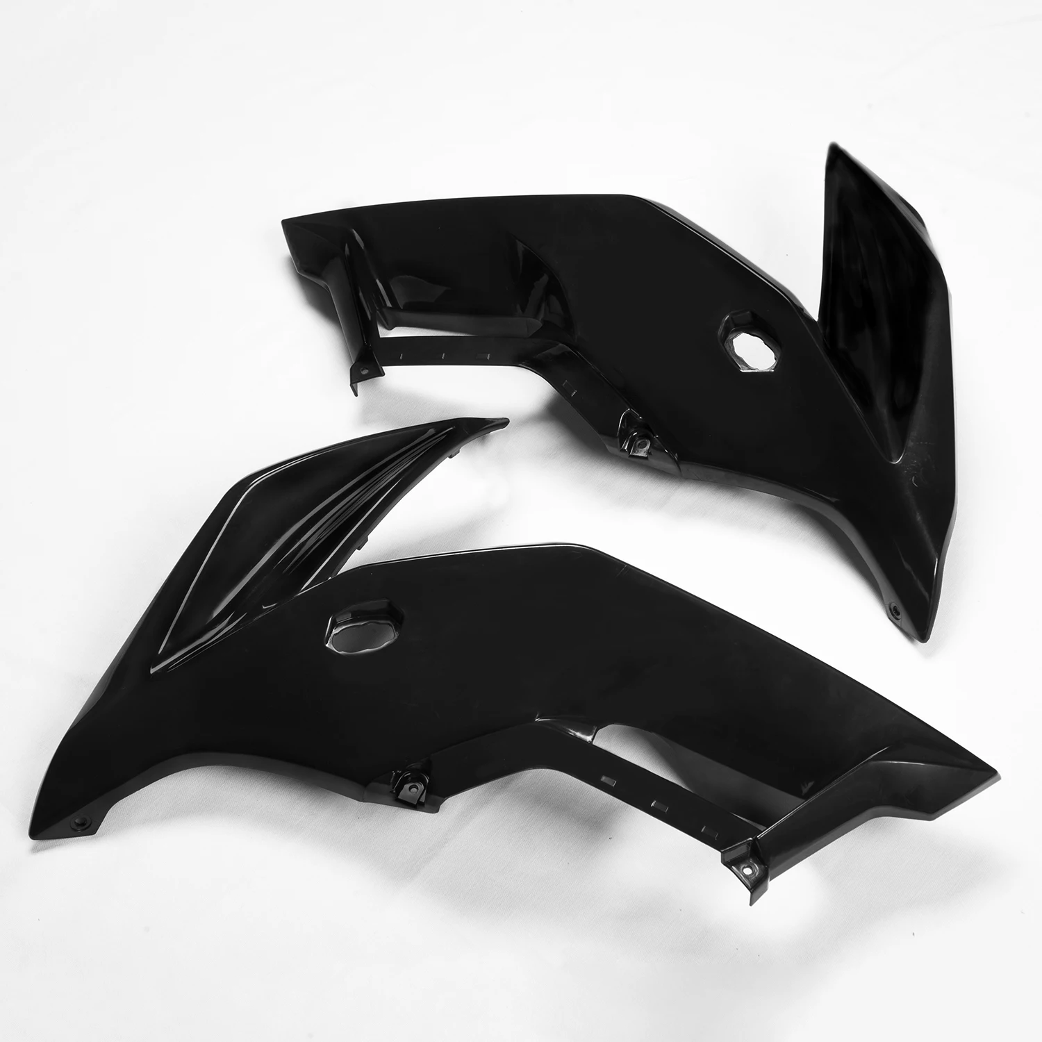 Painel lateral da cabeça dianteira da motocicleta carenagem quadro capa para kawasaki versys650 2015 2016 2017 2018 2019 2020 2021 sem pintura