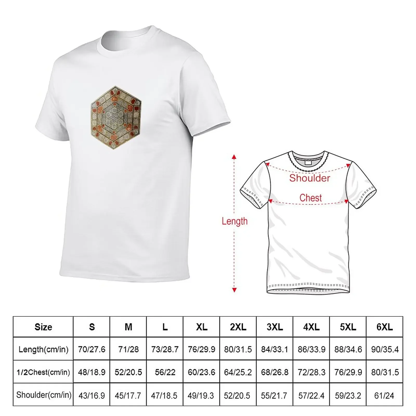 New Unique Mosaic art of Damascus T-Shirt heavyweight t shirts summer top mens vintage t shirts