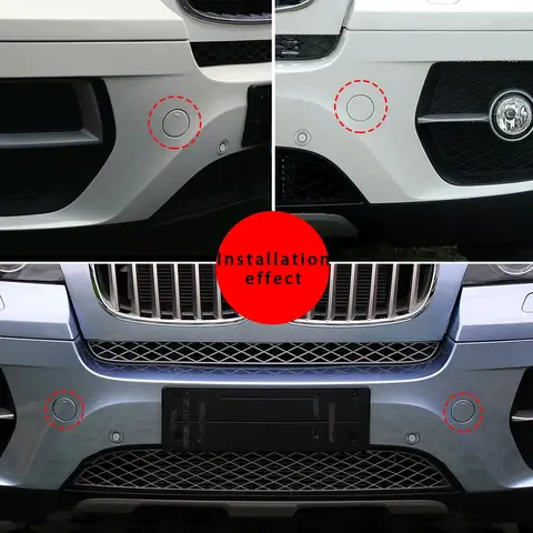 BMW X6 앞 범퍼 트레일러 커버 E71 앞 범퍼 견인 후크 커버 51117074459 2008-2014