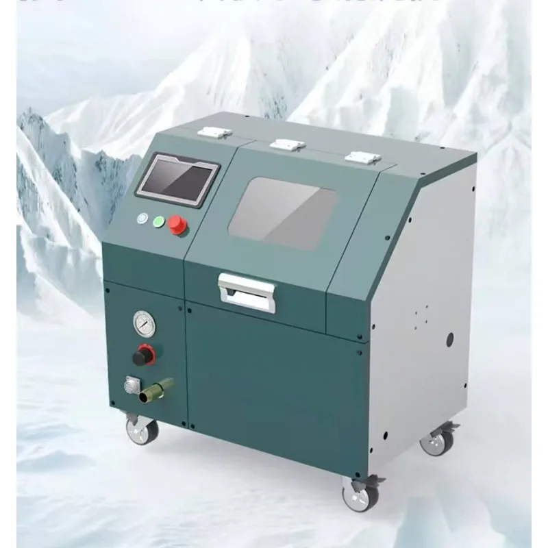 تستخدم على نطاق واسع آلة تنظيف الثلج الجاف آلة تصنيع تفجير الثلج الجاف المحمولة آلة التنظيف الصناعي آلة تنظيف الثلج الجاف