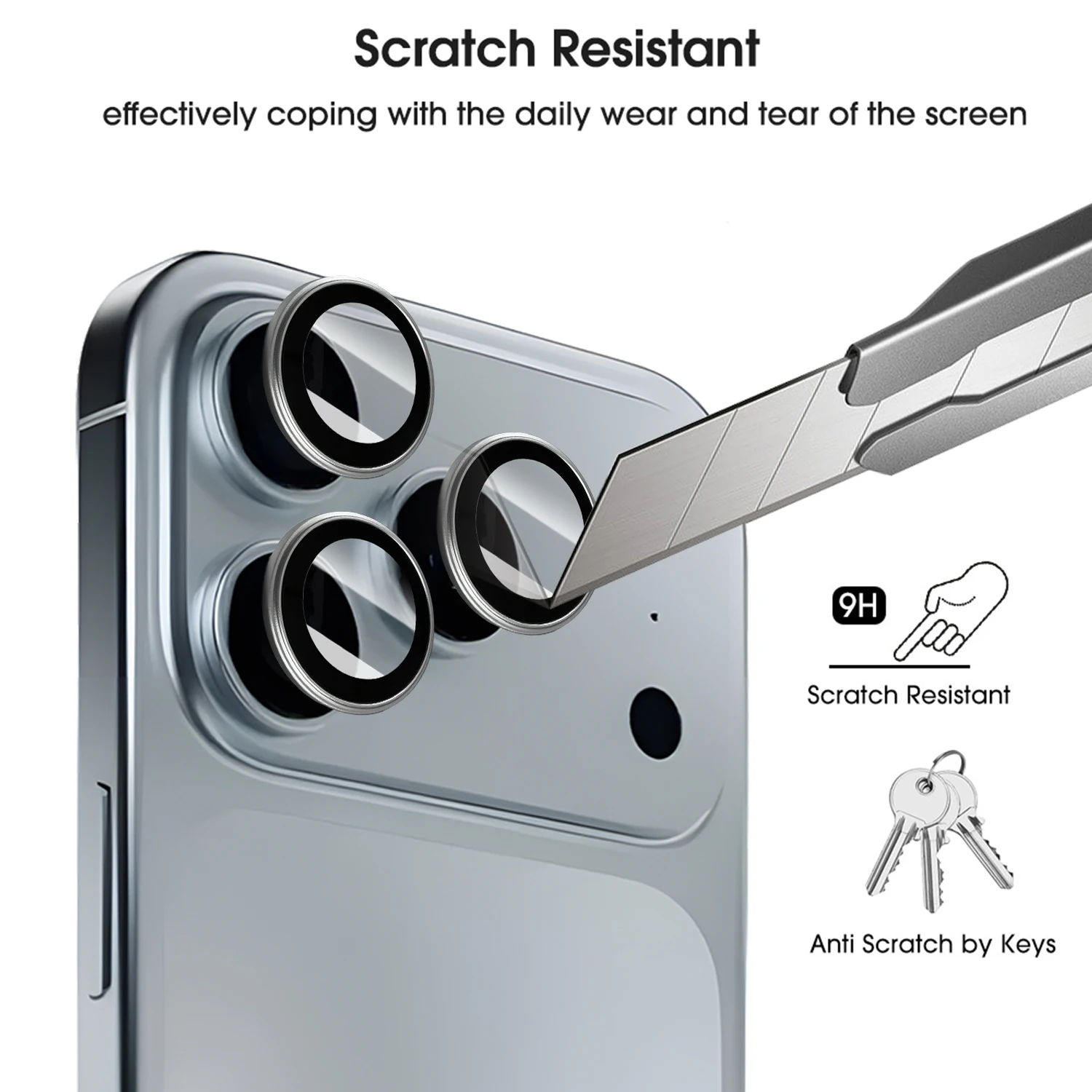 Camera Protector Film For IPhone 17 Air Pro MAX Back Camera Lens 9H Hardness Tempered Glass Films For IPhone17 Accessories