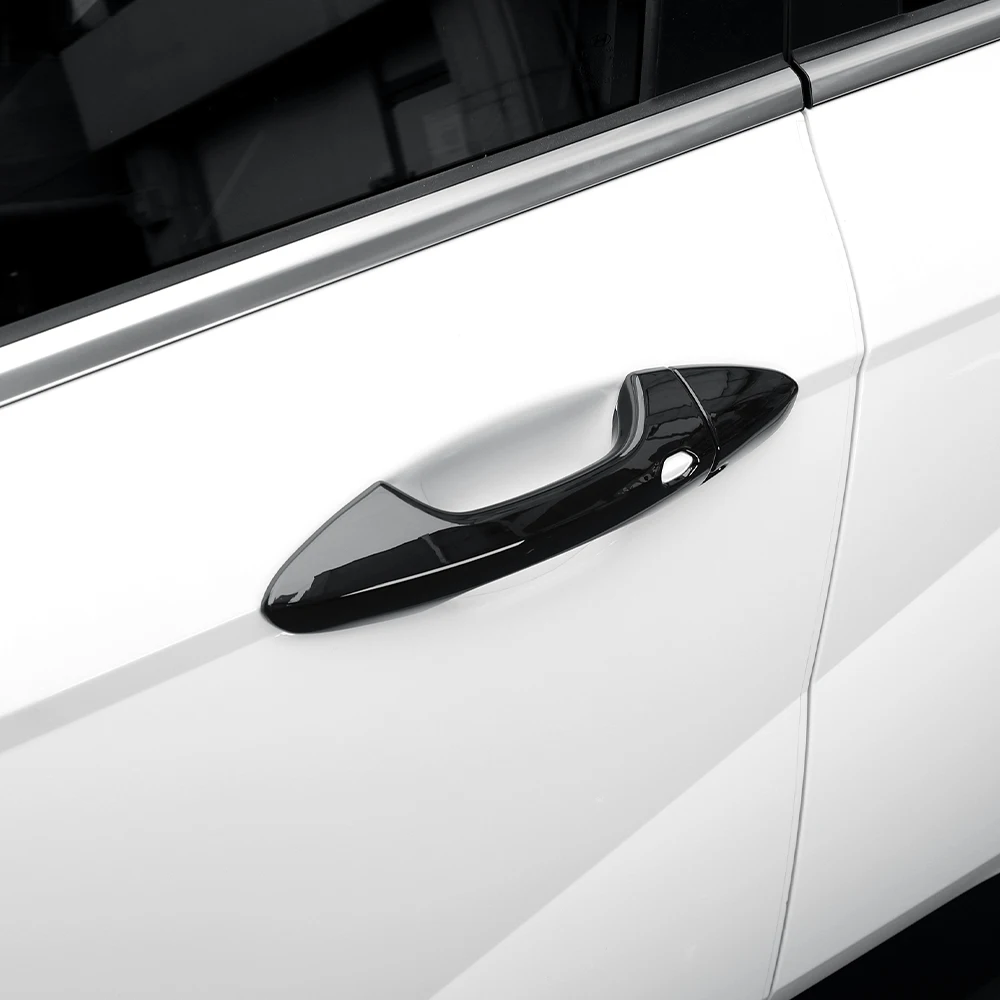 

Для Hyundai KONA SX2 2024-2026 левый руль из углеродного волокна, внешняя дверная ручка, накладка, аксессуары