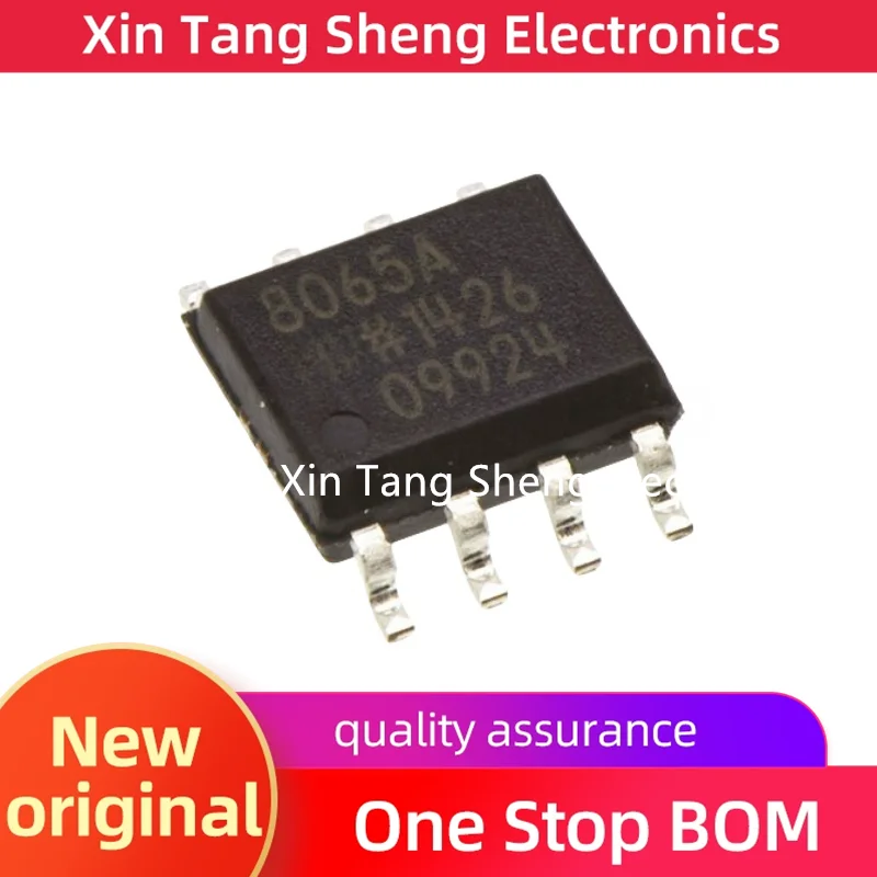 New original AD8065ARZ-REEL7 SOIC-8 High-performance 145MHz operational amplifier chip