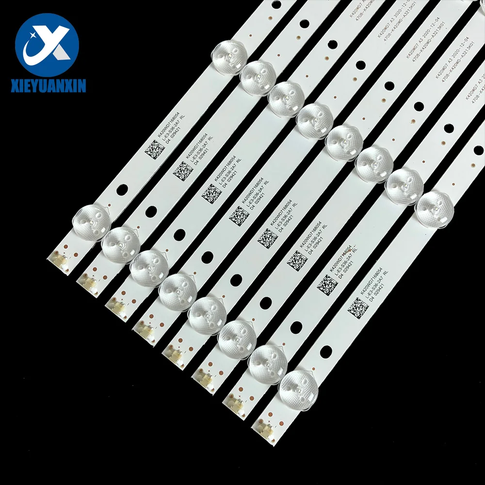 LED Backlight Strip for TX-43DR300ZZ 43PHT4001/60 43PFT4001/60 K430WD9 4708-K420WD-A3213K01 K420WD7 A3 42PUF6052/T3 43LE5173D