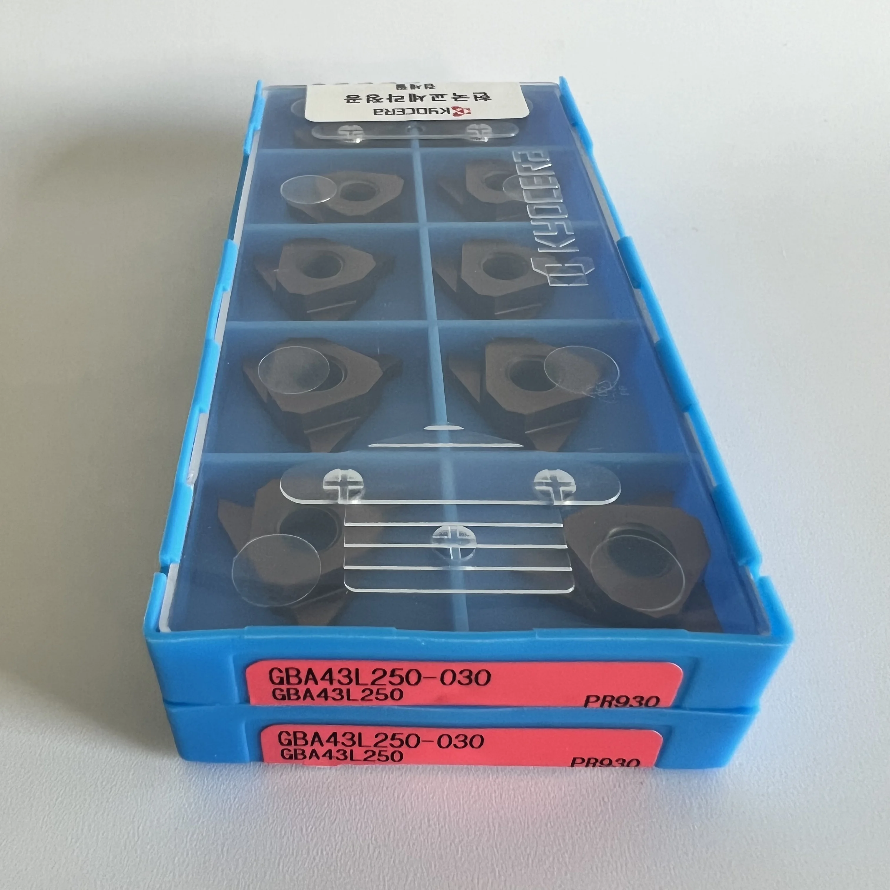 

GBA43L250-030 PR930 / Original blade Carbide CNC Blade 10 PCS